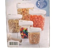 5 x Storage Containers Slide &