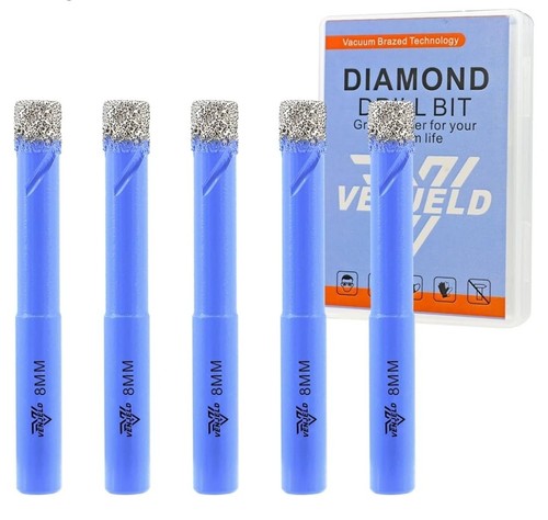 8mm 5pcs dry diamond drill - dry,