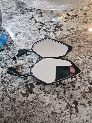 Motorbike mirrors black - ,