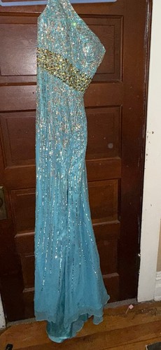 Sherri hill silk sequined - hill,