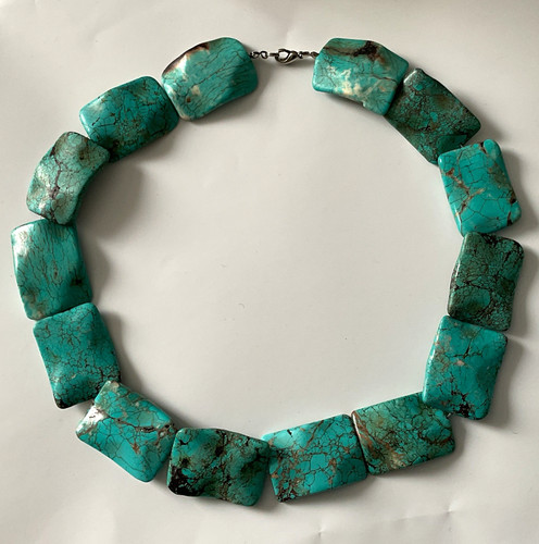 Real natural turquoise stone - real,