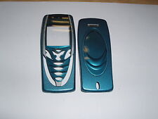 Genuine Original Nokia 7210 Front & Back Fascia Cover Housing Blue Grade B