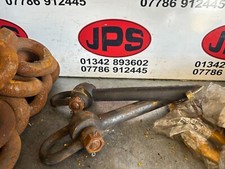 Pair of concrete jersey barrier lifting pins 30mm diameter...........£50+VAT