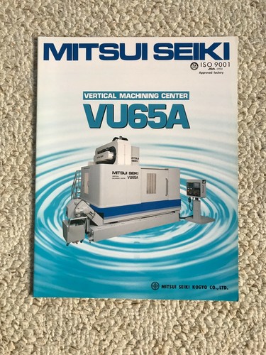 Mitsui seiki vu65a - seiki, cnc