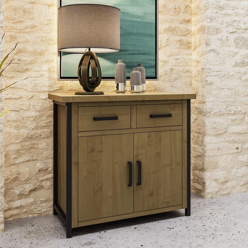 Rustic finish sideboard solid - rustic,