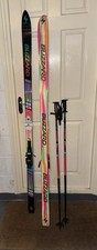 BLIZZARD Absorber R45 200 78" Ceramic Skis, 1 Pair of Skis & Poles! Retro Ski ⛷️