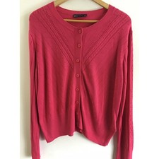 M&S Pink Cardigan- Size 16-