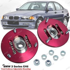 Front Adjustable Pillow Ball Top Mount For BMW 3 Series E46 Sedan 1998-2005
