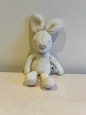 Jellycat Small White/Cream Bunny Rabbit Plush/Soft Toy Good Condition