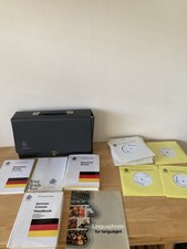 Vintage German Linguaphone 7inch Vinyl Record Set. Complete. See Description