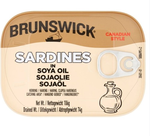 Brunswick sardines soya oil - brunswick,