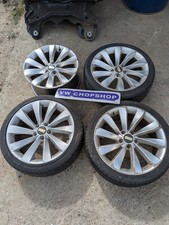 5x112 Turbine style Alloy Wheels NOT Interlago MK5 MK6 Golf Caddy Touran