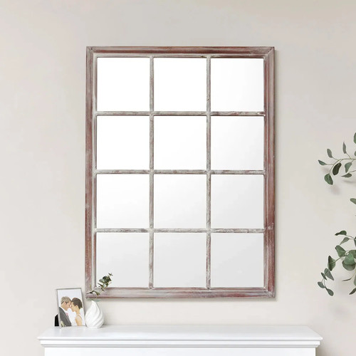Large rustic wooden - rustic, window