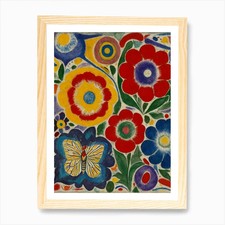 Butterfly Garden 1 Art Print