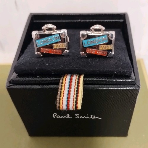 Paul smith cufflinks - paul, suitcase