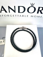 Pandora Double Wrap Black