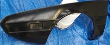 Fiat X1/9 X19 Front Fiberglass Passenger Side Wing New Black/White