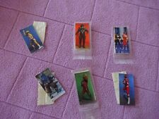 CEDAR VALLEY CHEDDAR CHEESE c1996 - POWER RANGERS 6 x BACKS & FRONTS WRAPPER