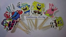 Pcs spongebob cake picks - spongebob,