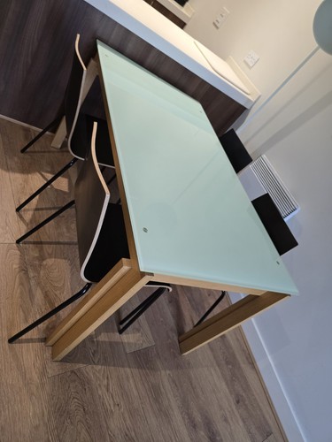 Dining table and chairs - dining, 4