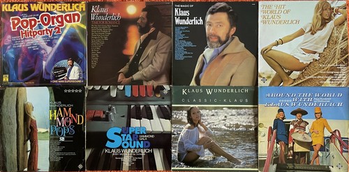 Klaus wunderlich nine lps - klaus,