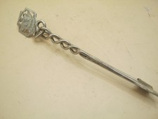 Vintage Orkney Scottish Silver Brooch Celtic Design With Ship KIRKWALL