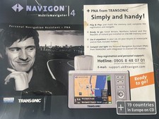 Boxed Navigon Mobile Navigator 4 Untested Satellite Navigation System