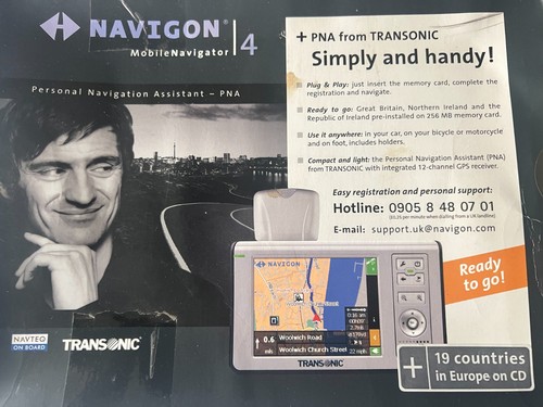 Boxed navigon mobile navigator - boxed,
