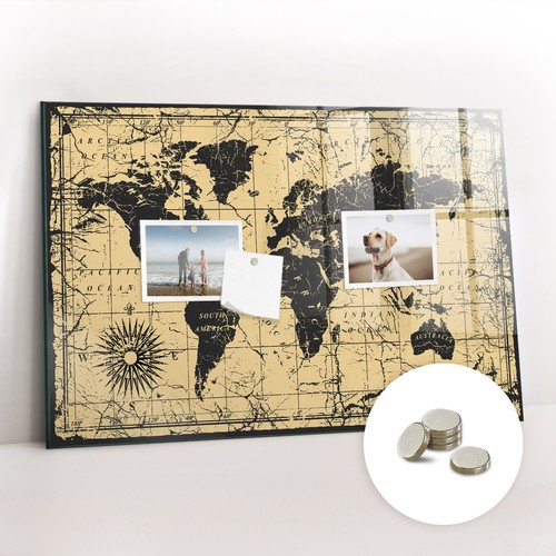 Office memo board - board, glass