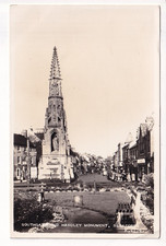 A Valentine's Real Photo Post Card of Southgate And Handley Monument, Sleaford.