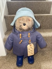 Vintage Early 1970s Gabrielle Rare Designs Paddington Bear Blue Pre Registration