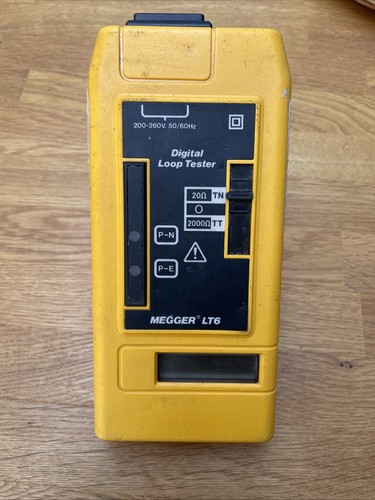 Megger lt6 digital loop tester - megger,