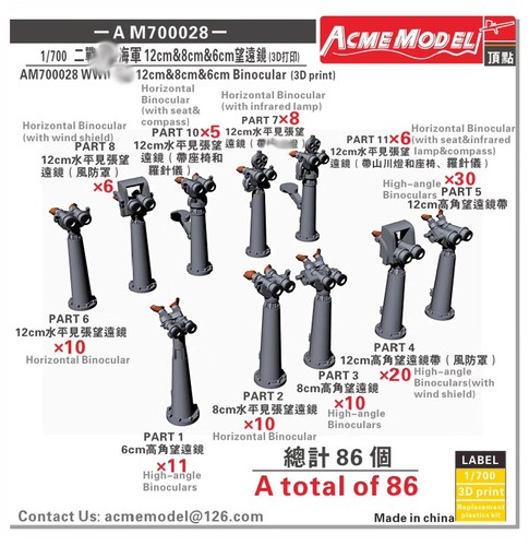 700 ijn 12cm - 1/700,