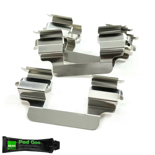 Front brake pad fitting - front,