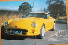 Original CSC 2004 extracted mag article: TVR CERBERA SPEED SIX 6 & TVR TUSCAN SE