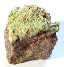 SMALL PYROMORPHITE on MATRIX
