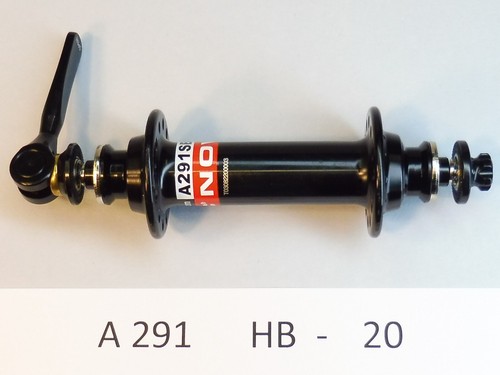 Novatec 291 front - hub, 20