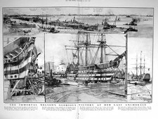 Old 1922 Limpet Theatre Hubert Harben Nelson Ship Victory Portsmouth 20th