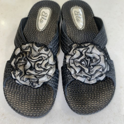 Ladies ella black slip - “ella”,