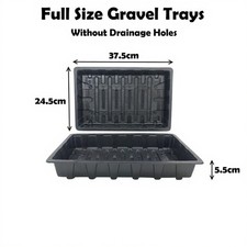 Gravel Tray Full Size No Holes