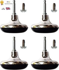 Chrome Glides Feet Legs