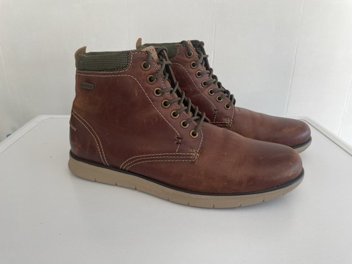 Mens barbour leather - leather, boots