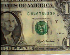 Rare one dollar bill - rare,