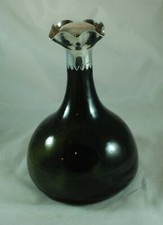 Victorian Silver Onion Bottle Decanter Thomas Smily London 1885 GEZX