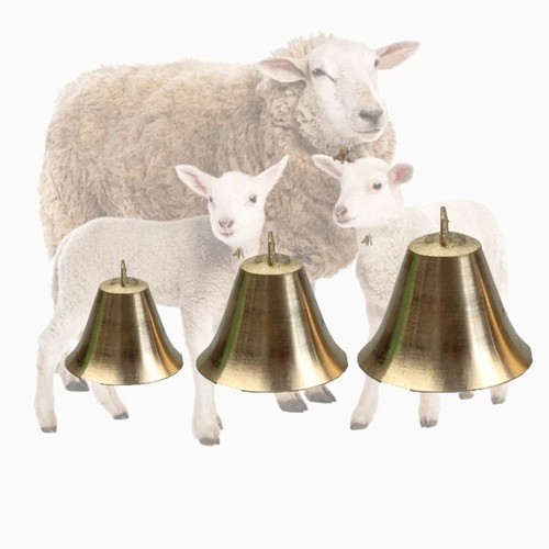 1xcopper loud bronze bell - 1xcopper,
