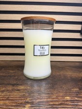 Woodwick white teak 610g - white,