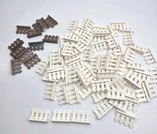 LEGO X85 Brown White Paled