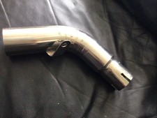 Universal Stainless Steel Exhaust Link Pipe Silencer