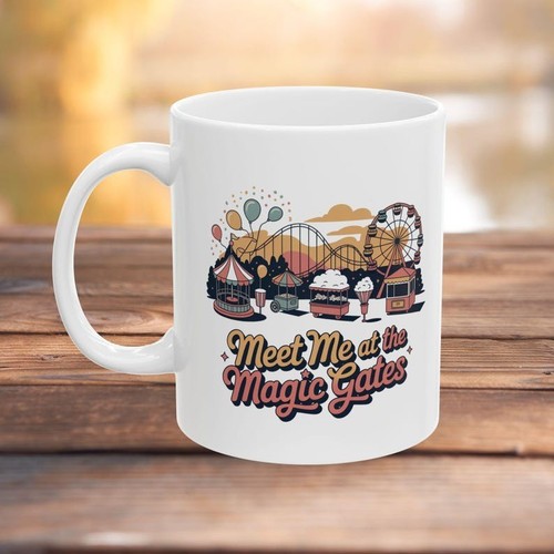 Meet the magic gates - me, mug