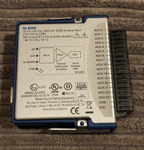 National instruments 9205 - national,